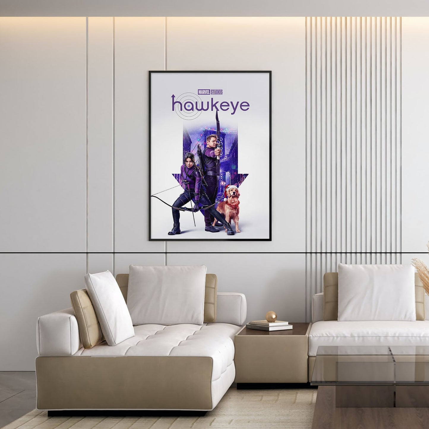 Flex Designs Poster Hawkeye 5 x 7" Home Goods - Movie 2021 Movie Poster