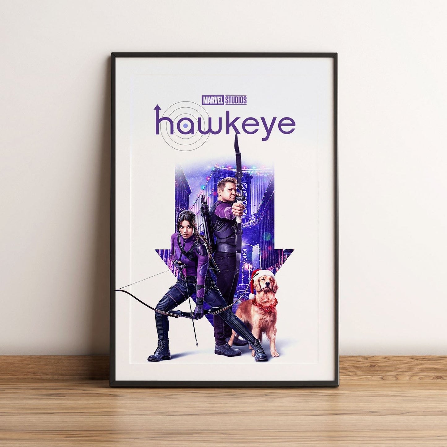 Flex Designs Poster Hawkeye 5 x 7" Home Goods - Movie 2021 Movie Poster