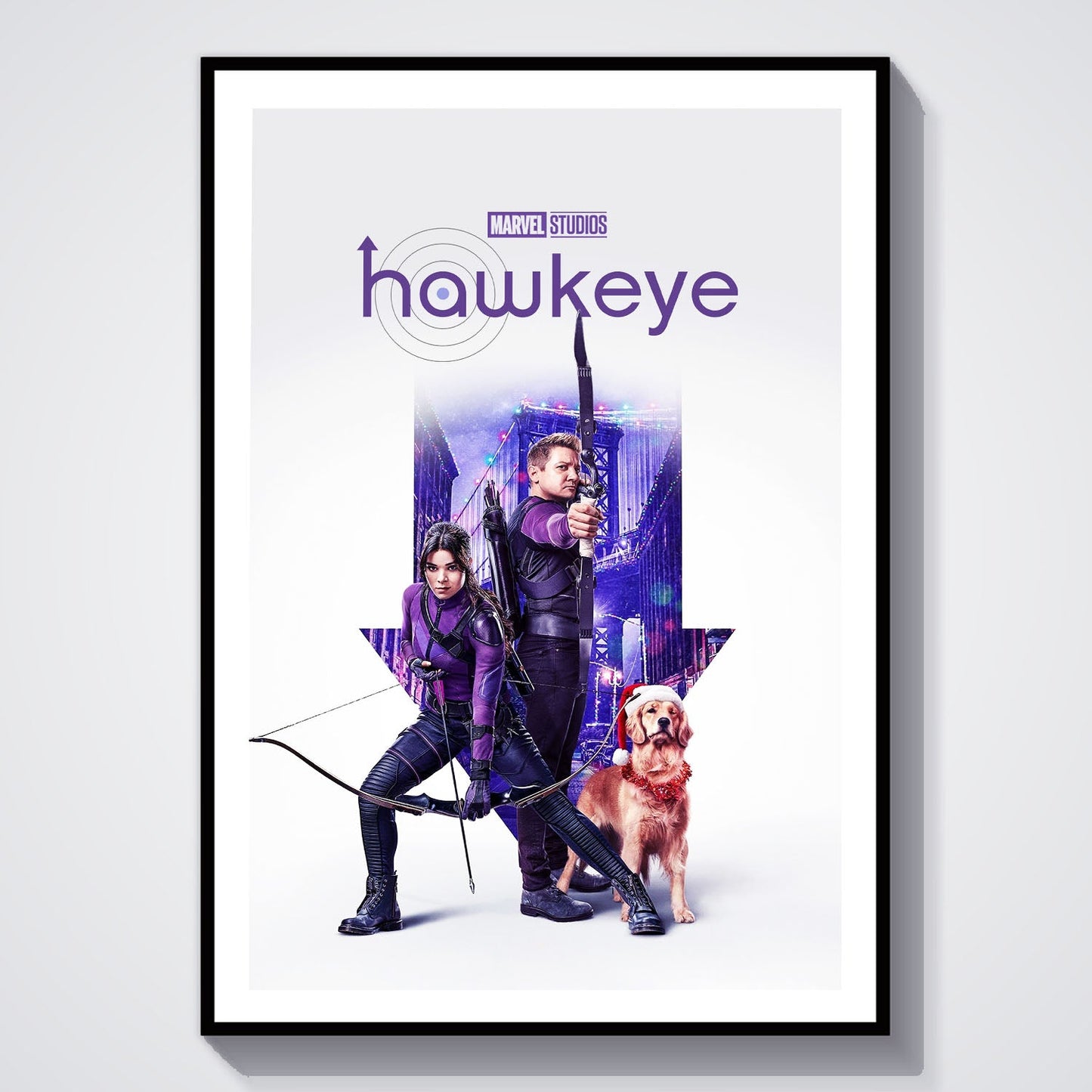 Flex Designs Poster Hawkeye 8 x 10" Home Goods - Movie 2021 Movie Poster