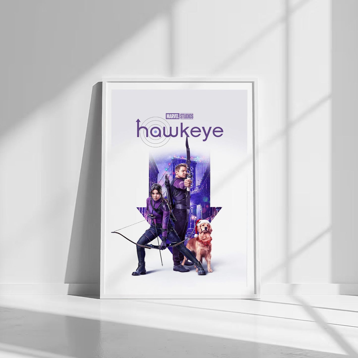 Flex Designs Poster Hawkeye 8 x 10" Home Goods - Movie 2021 Movie Poster
