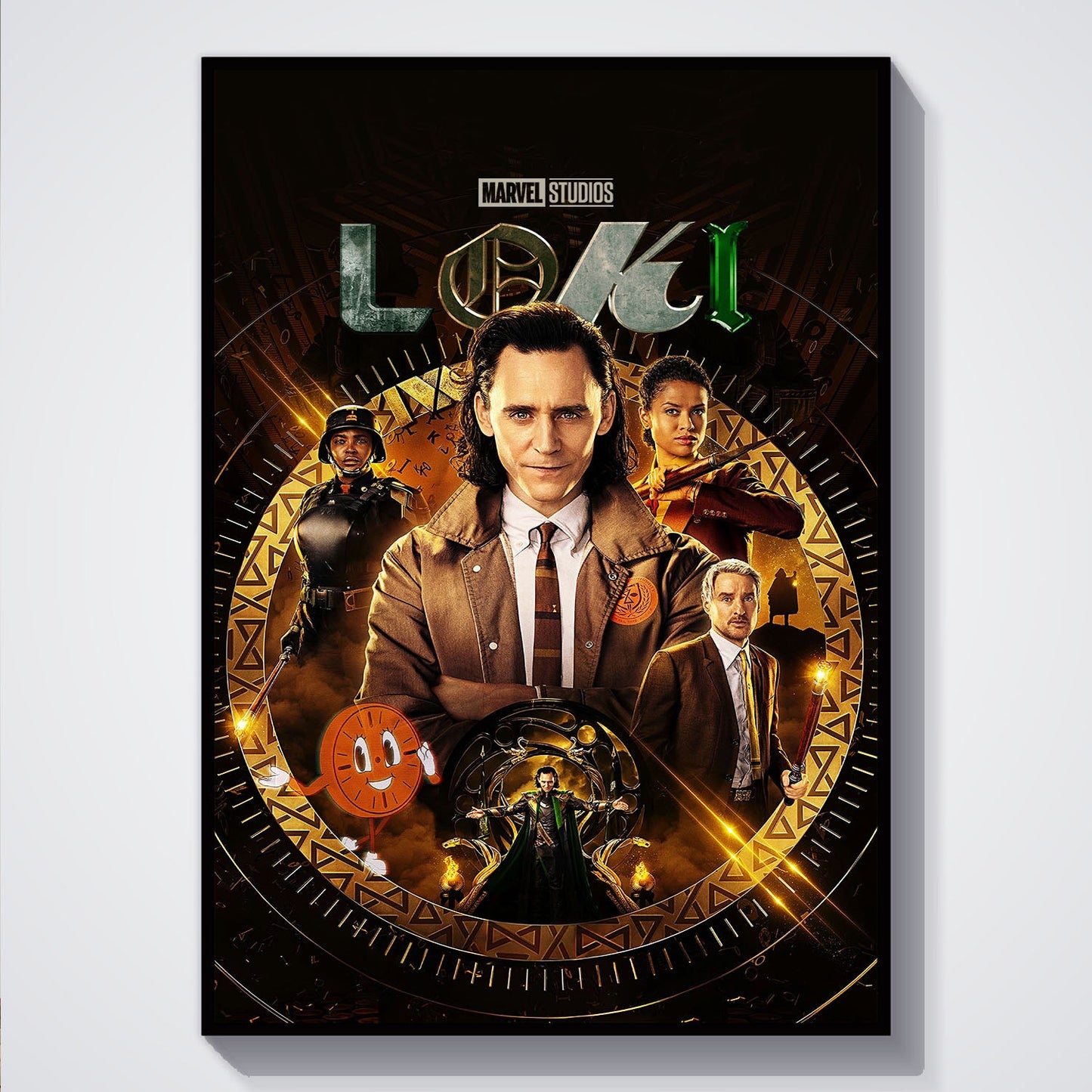Flex Designs Poster Loki 5 x 7" Home Goods - Movie 2021 Movie Poster