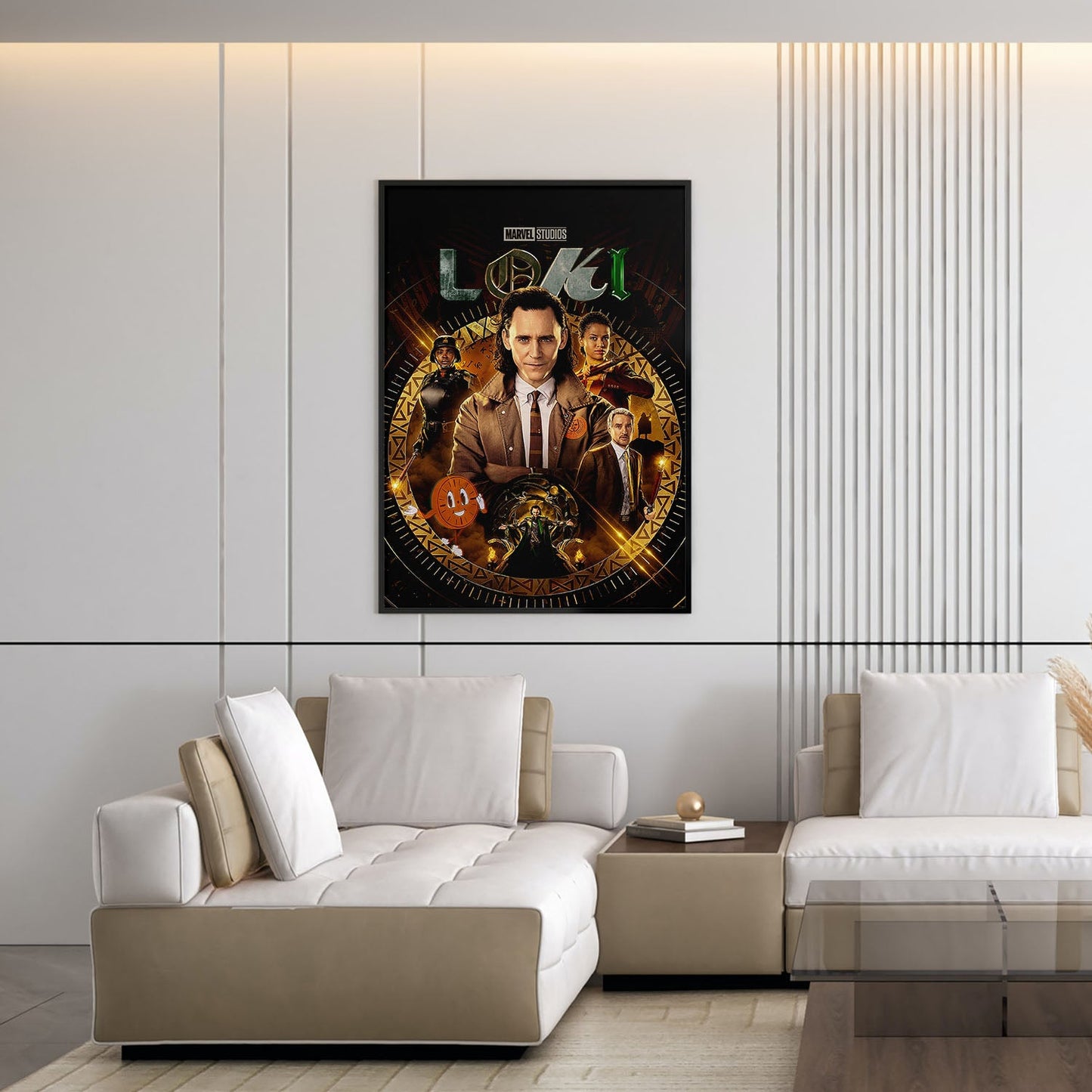 Flex Designs Poster Loki 5 x 7" Home Goods - Movie 2021 Movie Poster