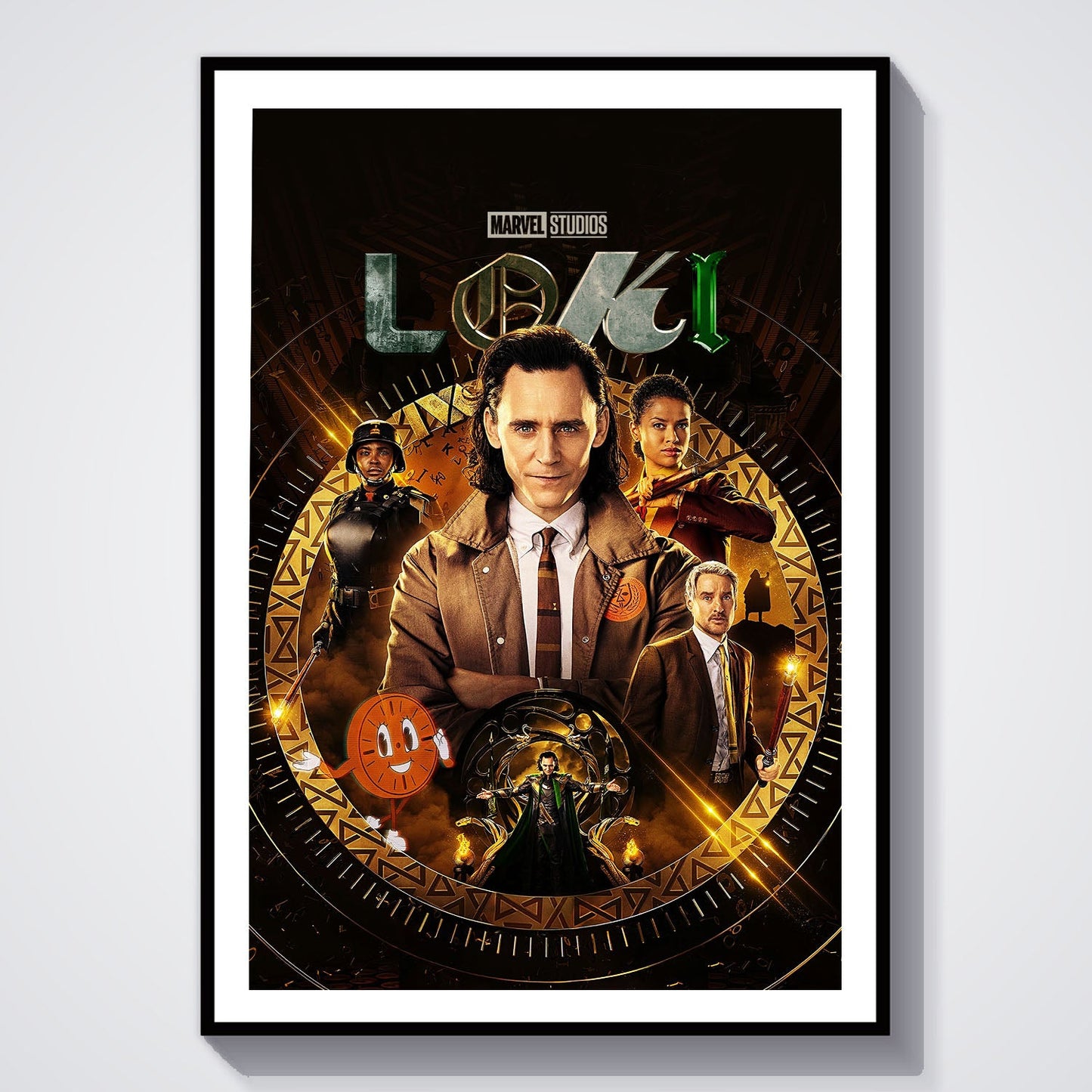 Flex Designs Poster Loki 8 x 10" Home Goods - Movie 2021 Movie Poster