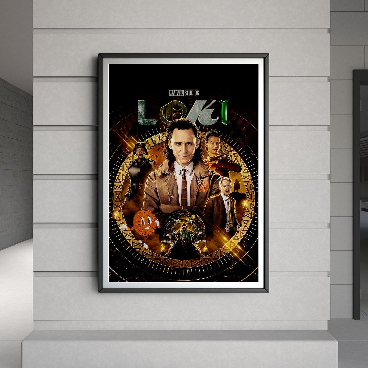 Flex Designs Poster Loki 8 x 10" Home Goods - Movie 2021 Movie Poster