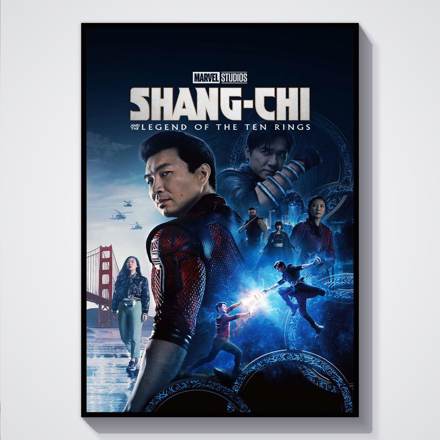 Flex Designs Poster Shang-Chi and the Legend of the Ten Rings 5 x 7" Home Goods - Movie 2021 Movie Poster