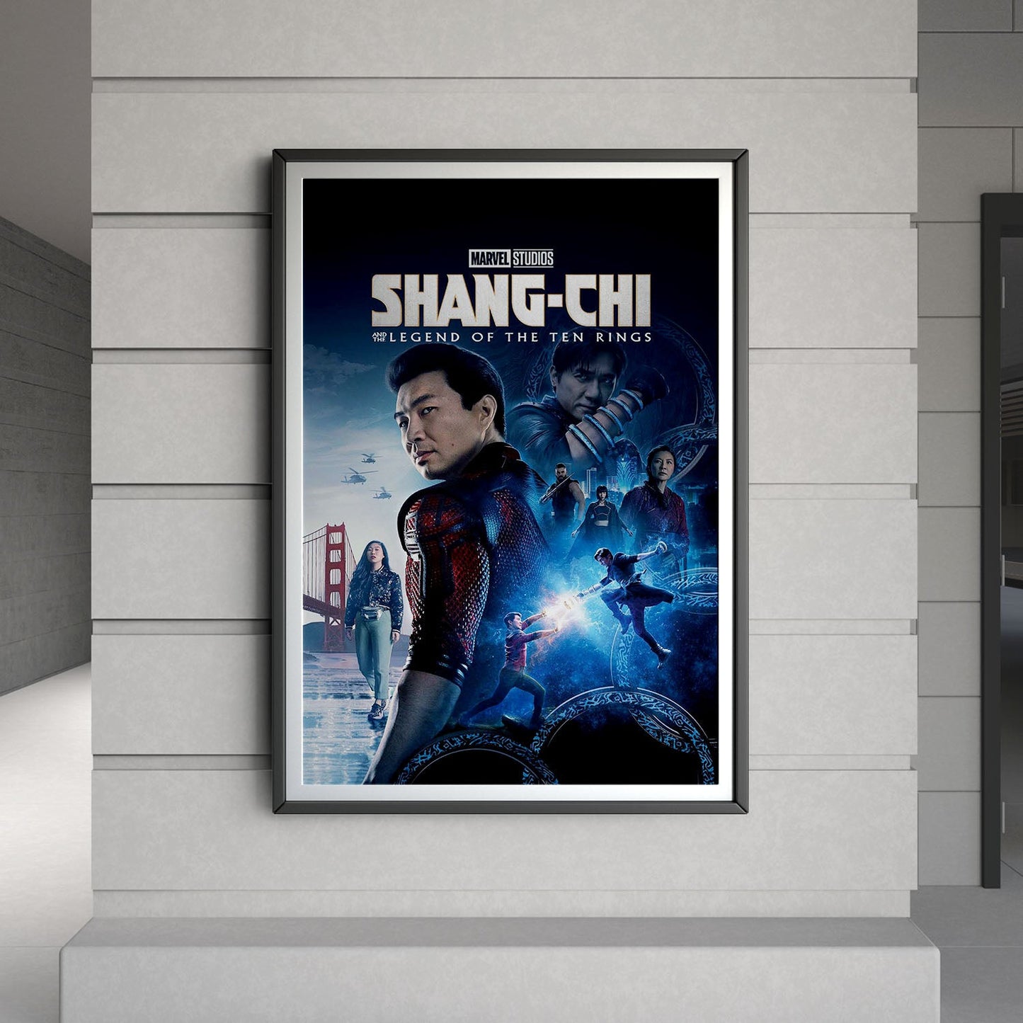 Flex Designs Poster Shang-Chi and the Legend of the Ten Rings 8 x 10" Home Goods - Movie 2021 Movie Poster