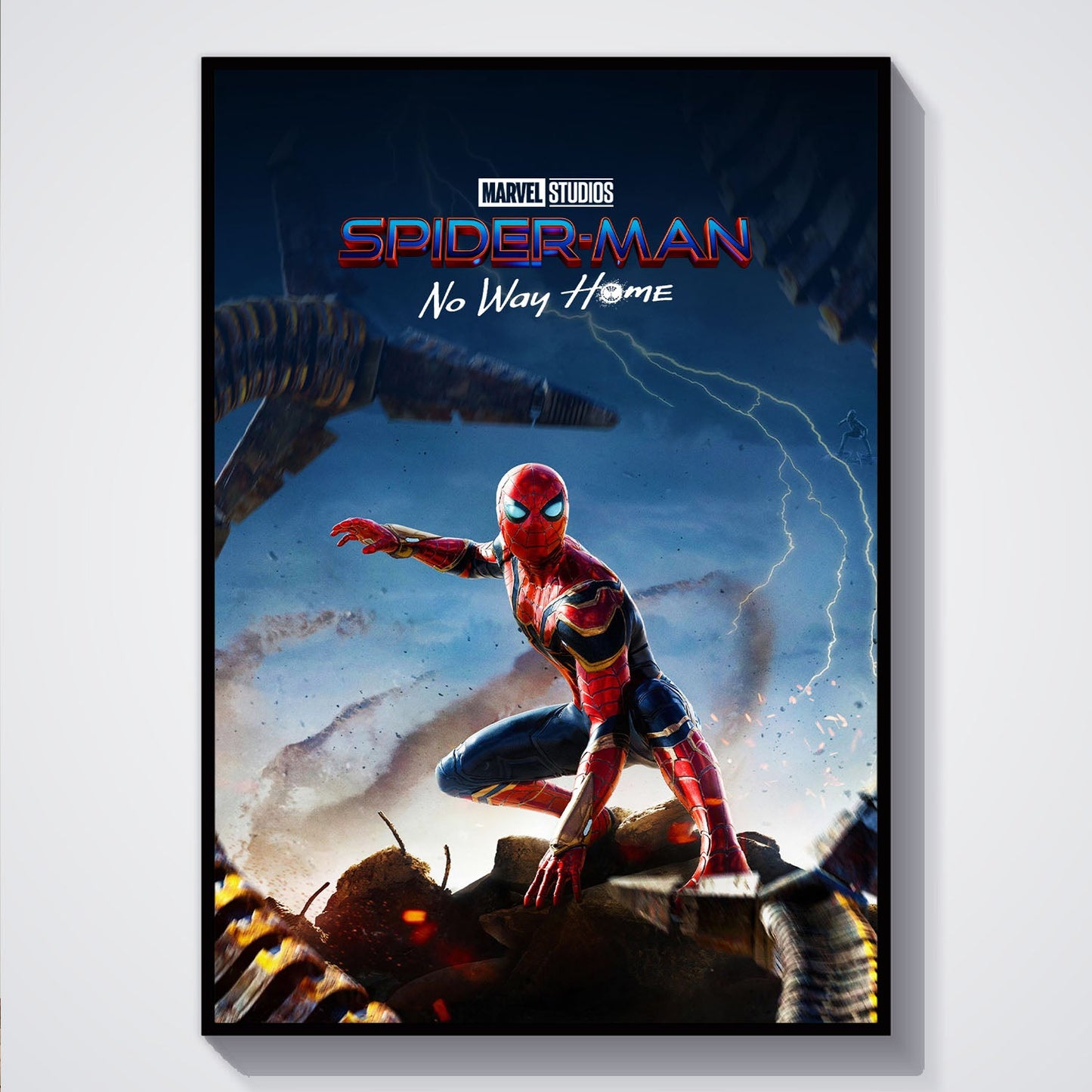 Flex Designs Poster Spider-Man No Way Home 5 x 7" Home Goods - Movie 2021 Movie Poster