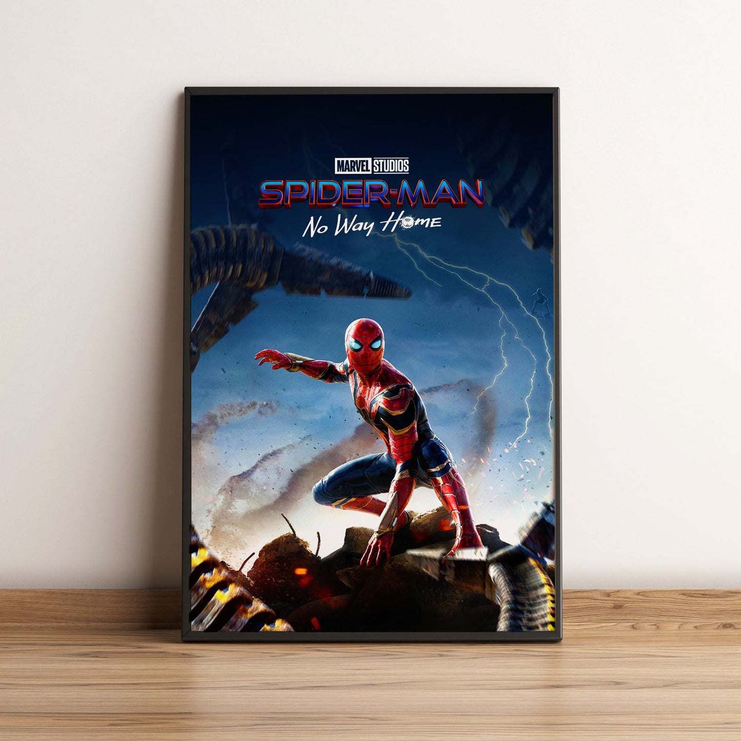 Flex Designs Poster Spider-Man No Way Home 5 x 7" Home Goods - Movie 2021 Movie Poster