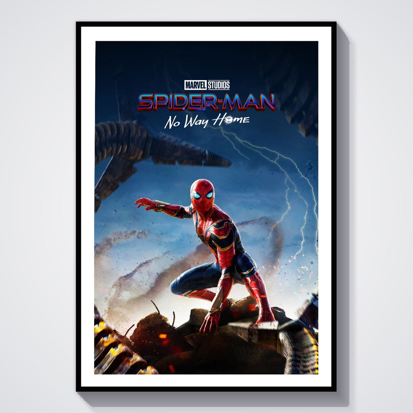 Flex Designs Poster Spider-Man No Way Home 8 x 10" Home Goods - Movie 2021 Movie Poster