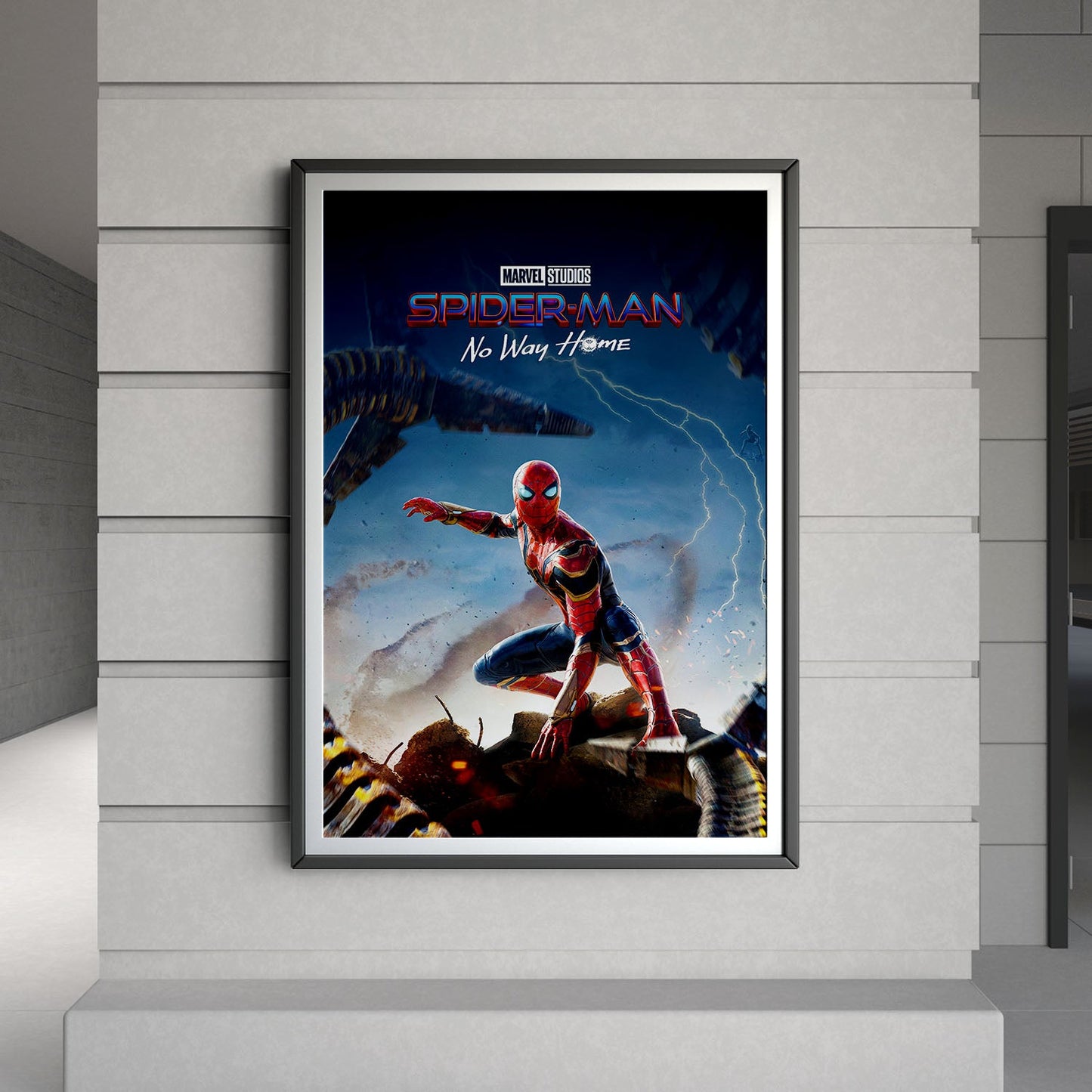 Flex Designs Poster Spider-Man No Way Home 8 x 10" Home Goods - Movie 2021 Movie Poster