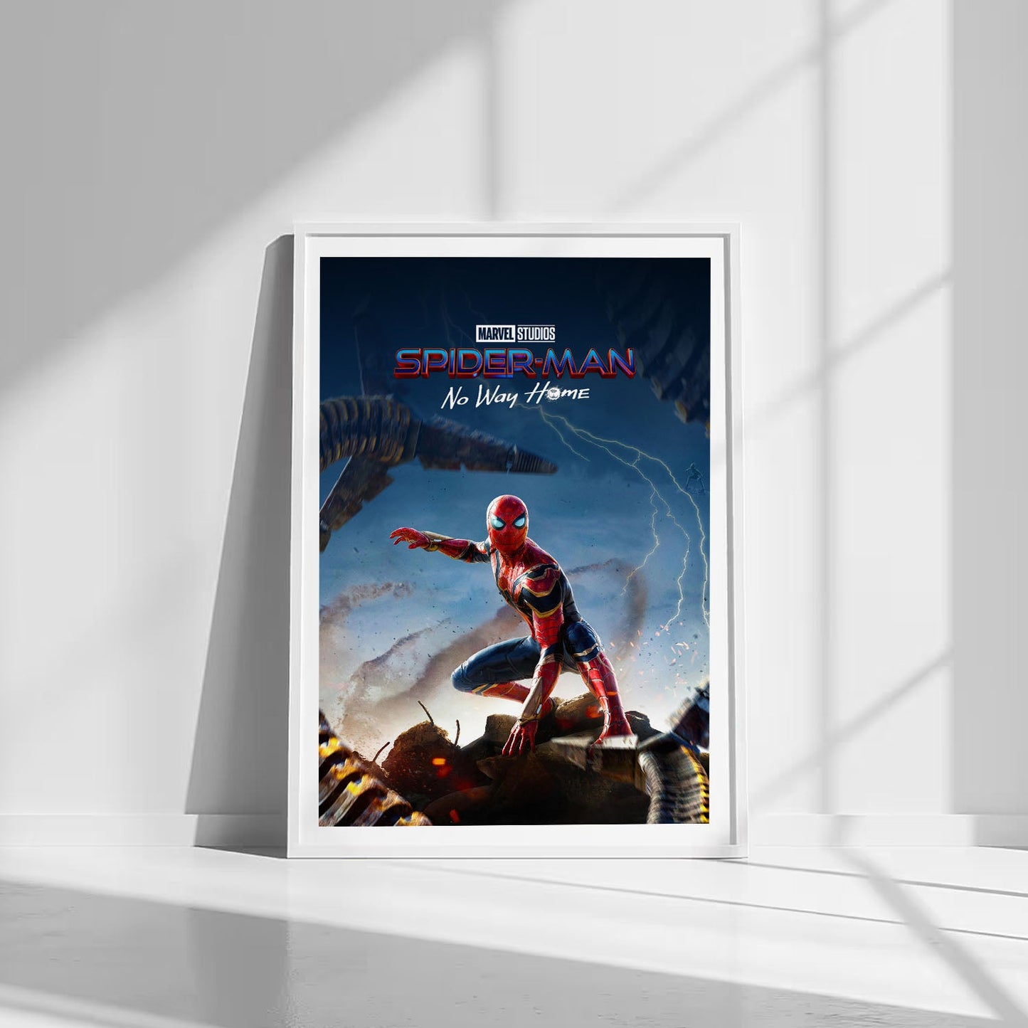 Flex Designs Poster Spider-Man No Way Home 8 x 10" Home Goods - Movie 2021 Movie Poster