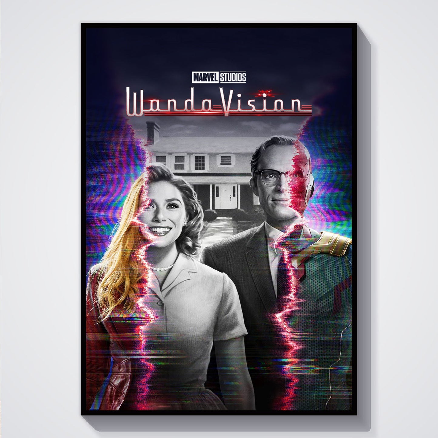 Flex Designs Poster WandaVision 5 x 7" Home Goods - Movie 2021 Movie Poster