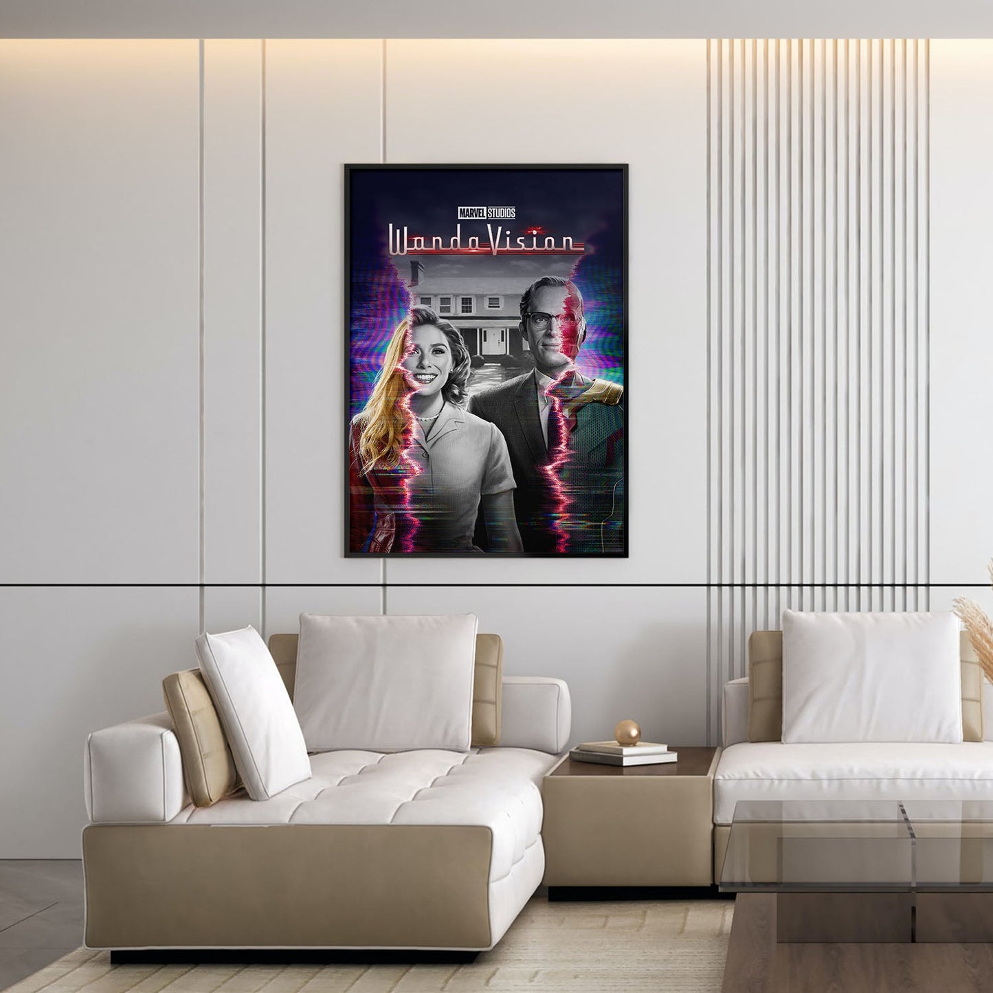Flex Designs Poster WandaVision 5 x 7" Home Goods - Movie 2021 Movie Poster