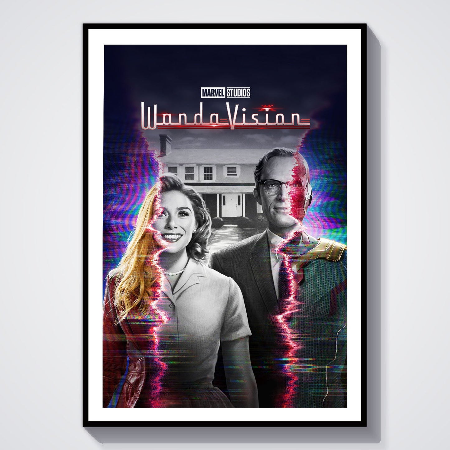 Flex Designs Poster WandaVision 8 x 10" Home Goods - Movie 2021 Movie Poster
