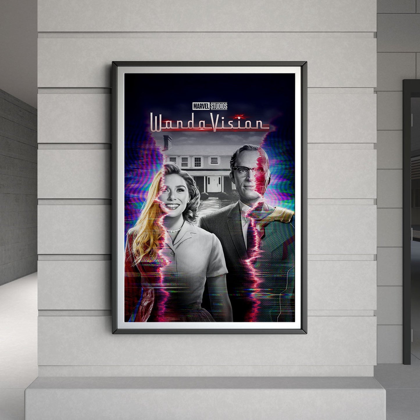 Flex Designs Poster WandaVision 8 x 10" Home Goods - Movie 2021 Movie Poster
