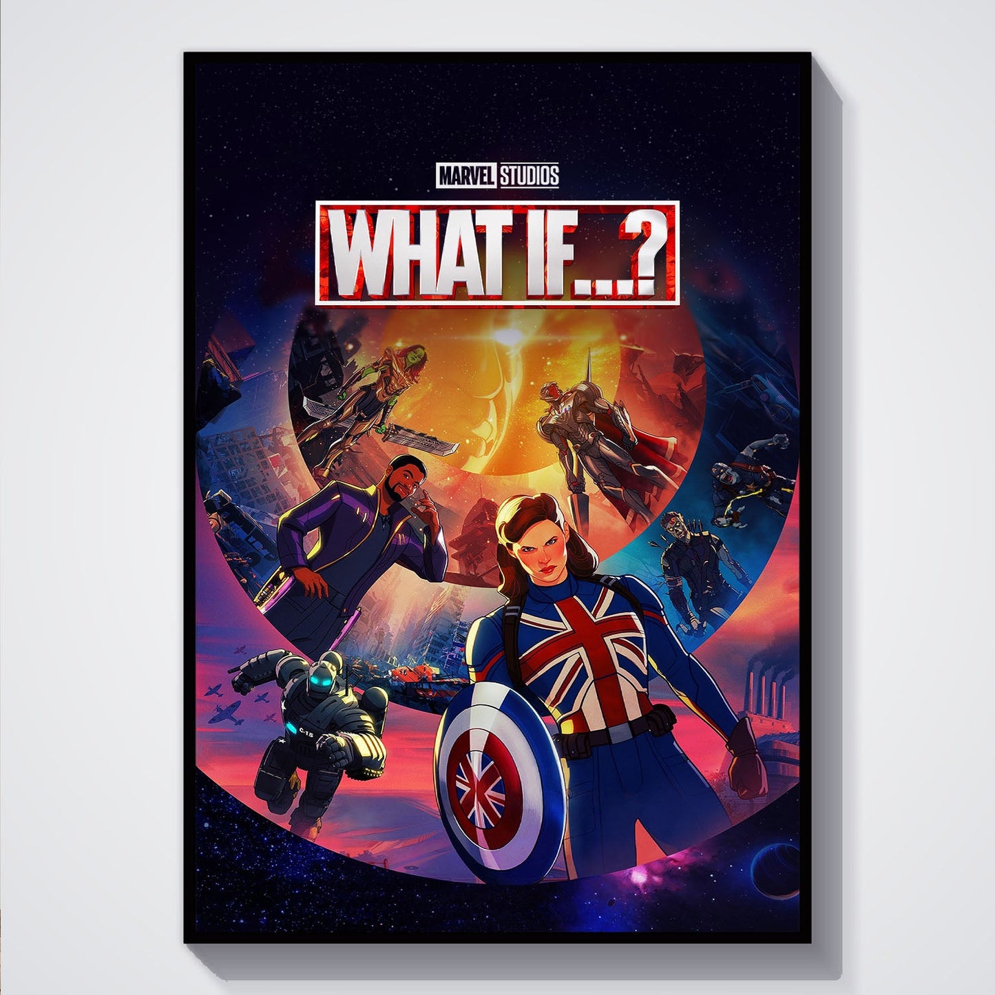 Flex Designs Poster What If 5 x 7" Home Goods - Movie 2021 Movie Poster