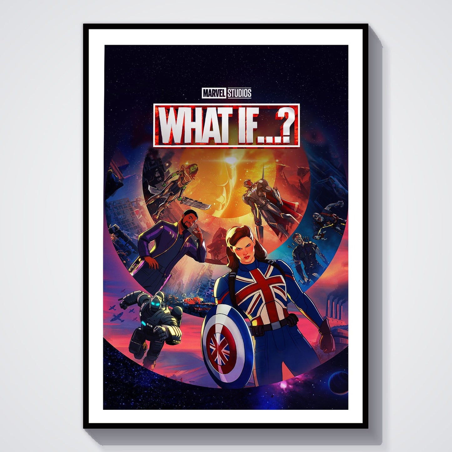 Flex Designs Poster What If 8 x 10" Home Goods - Movie 2021 Movie Poster