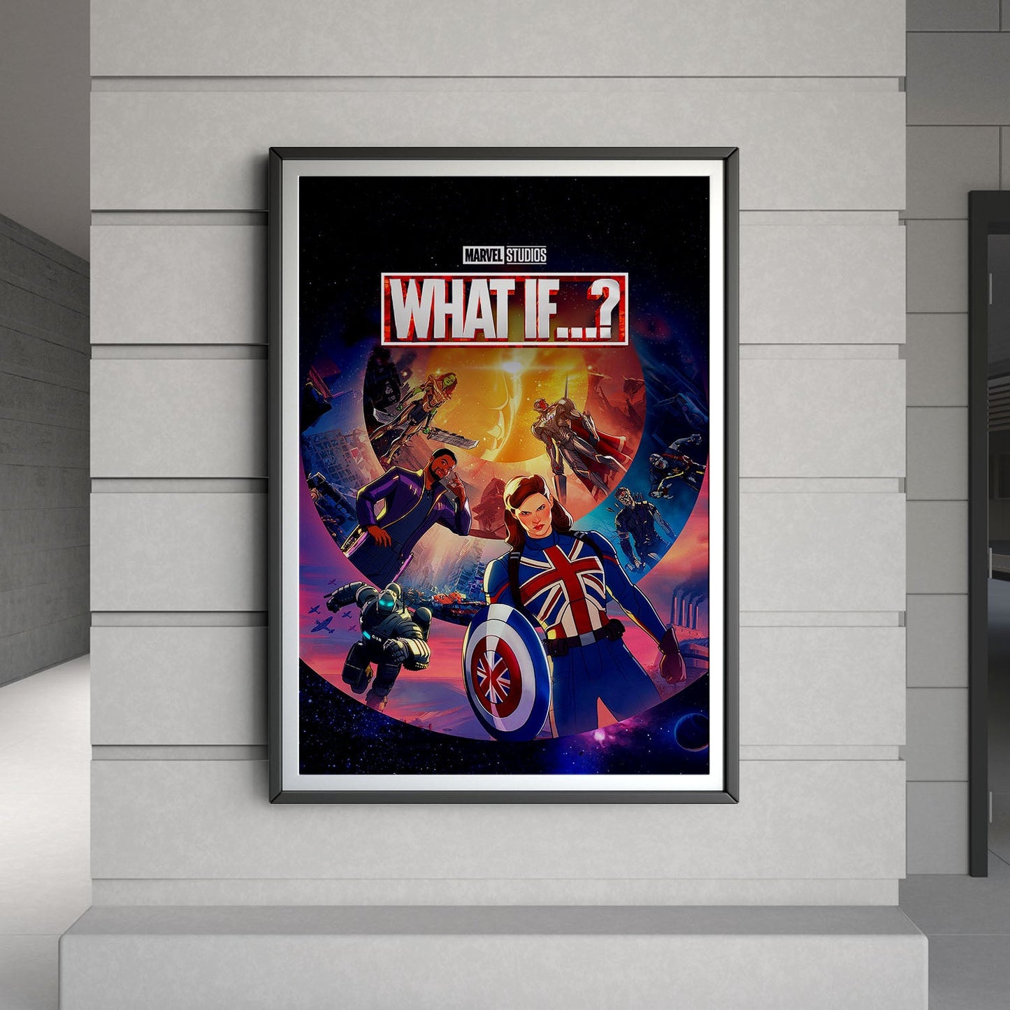 Flex Designs Poster What If 8 x 10" Home Goods - Movie 2021 Movie Poster