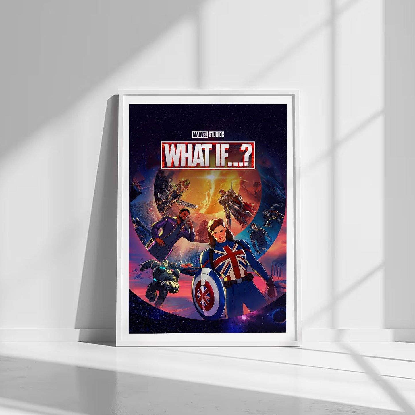 Flex Designs Poster What If 8 x 10" Home Goods - Movie 2021 Movie Poster