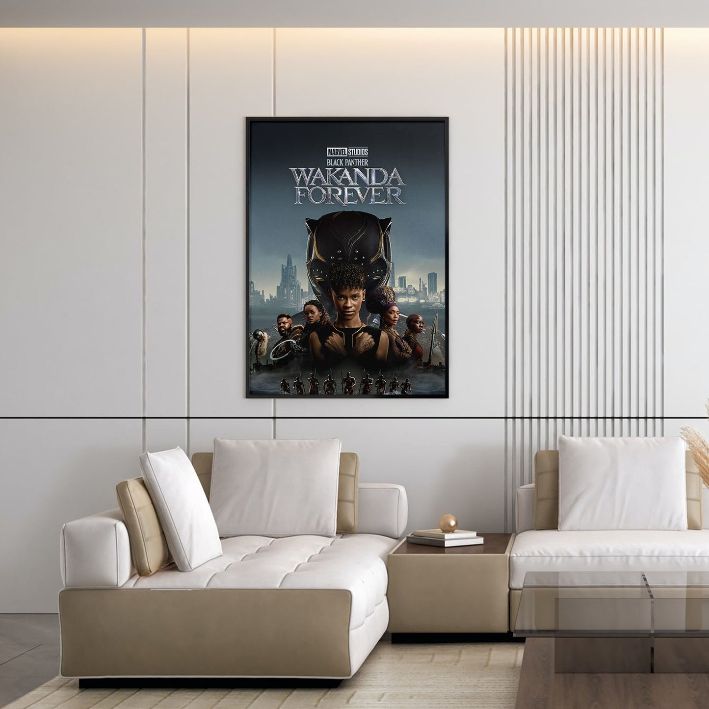 Flex Designs Poster Black Panther Wakanda Forever 5 x 7" Home Goods - Movie 2022 Movie Poster