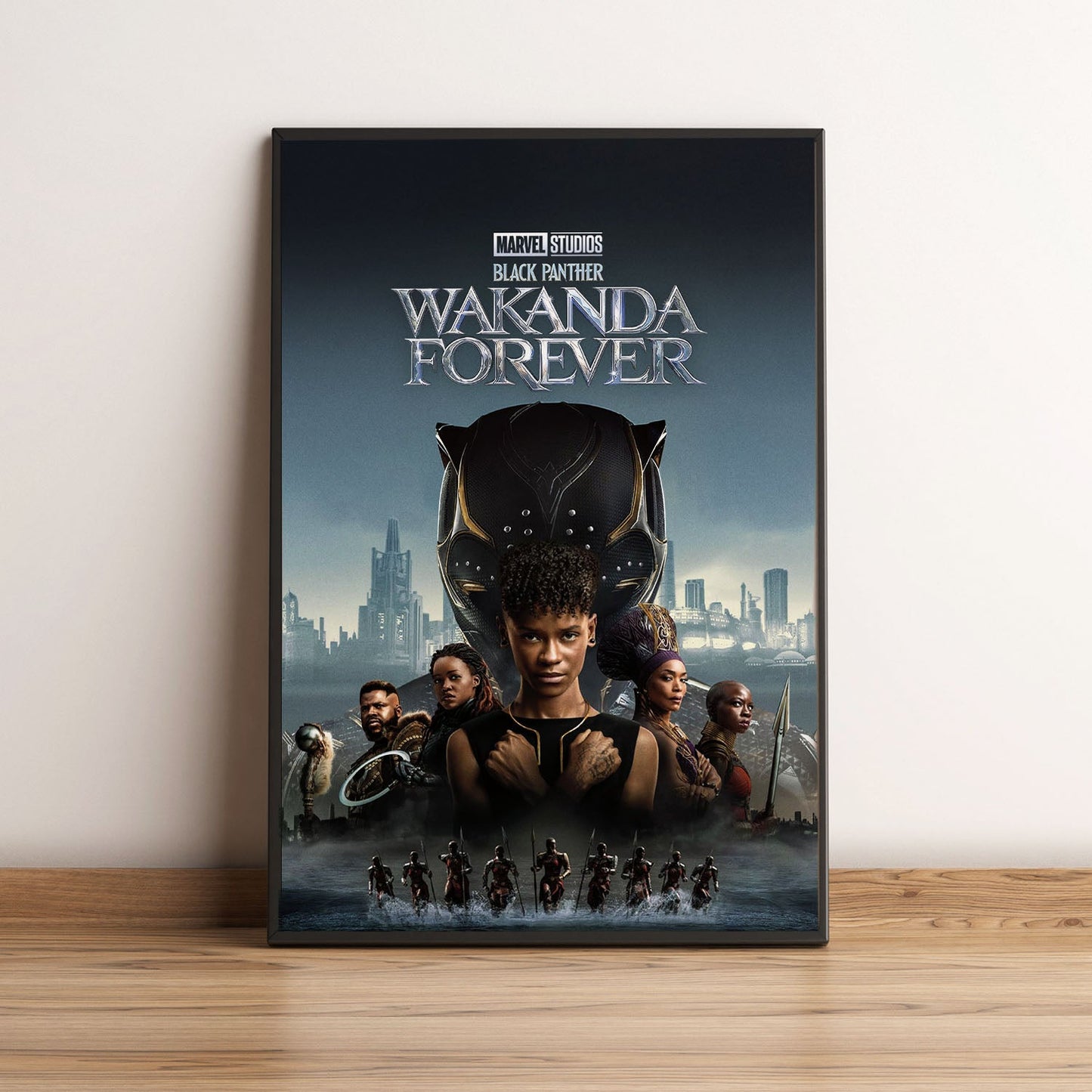 Flex Designs Poster Black Panther Wakanda Forever 5 x 7" Home Goods - Movie 2022 Movie Poster