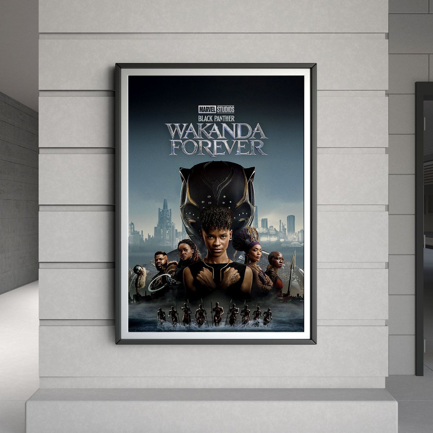 Flex Designs Poster Black Panther Wakanda Forever 8 x 10" Home Goods - Movie 2022 Movie Poster