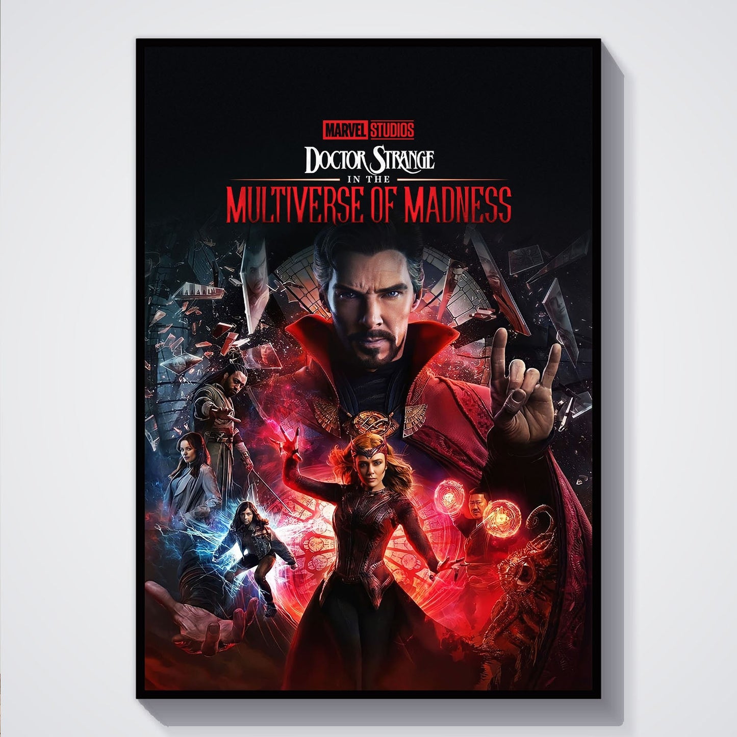 Flex Designs Poster Doctor Strange in the Multiverse of Madness 5 x 7" Home Goods - Movie 2022 Movie Poster