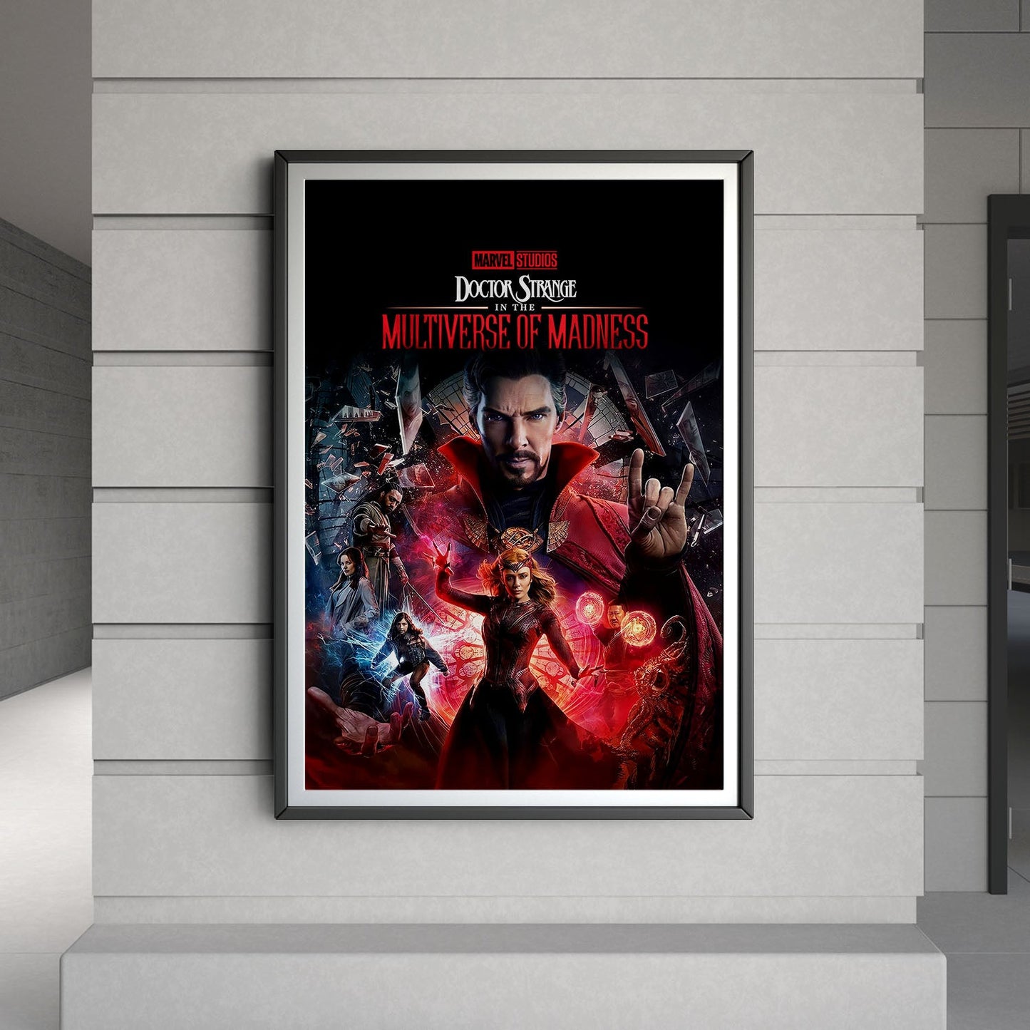 Flex Designs Poster Doctor Strange in the Multiverse of Madness 8 x 10" Home Goods - Movie 2022 Movie Poster