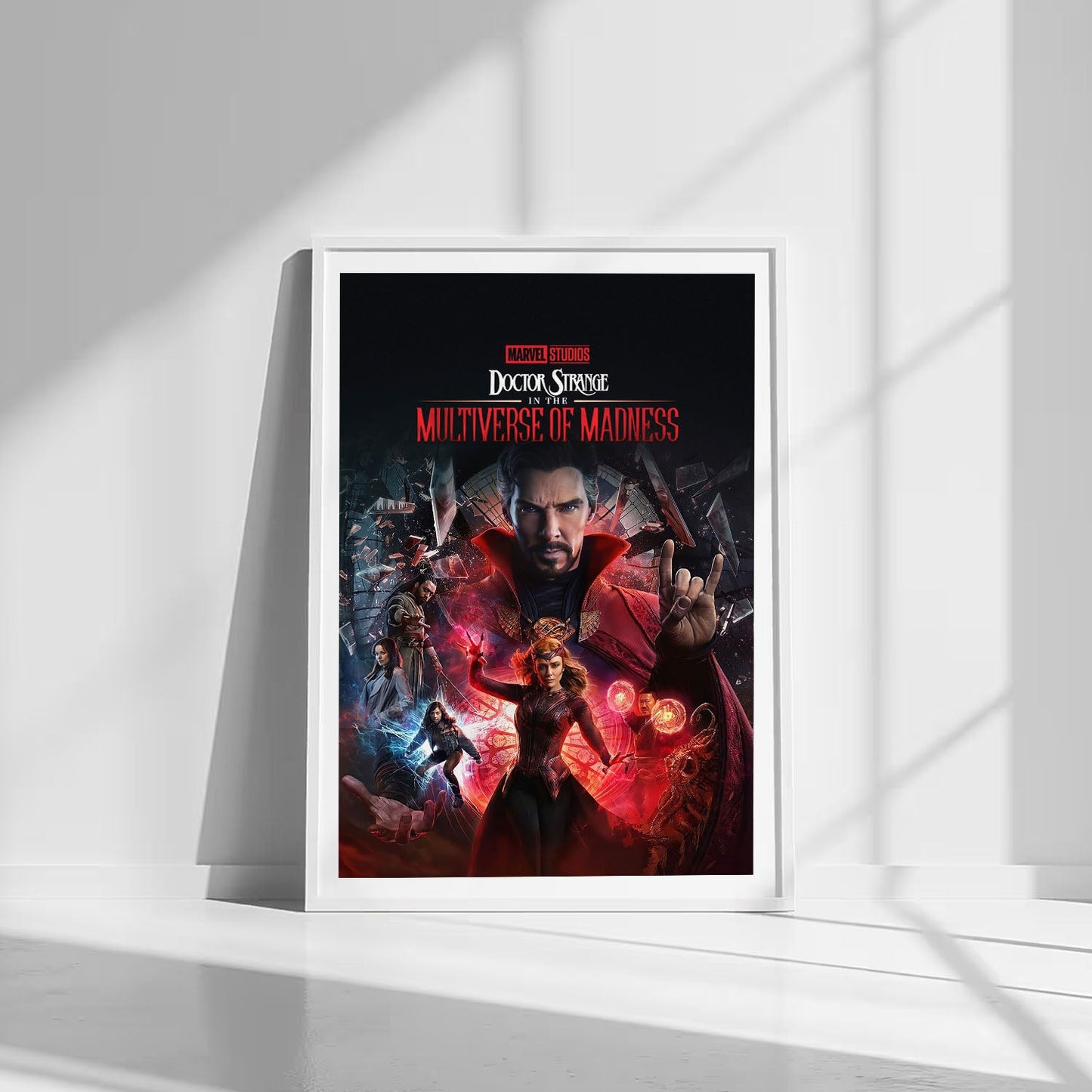 Flex Designs Poster Doctor Strange in the Multiverse of Madness 8 x 10" Home Goods - Movie 2022 Movie Poster