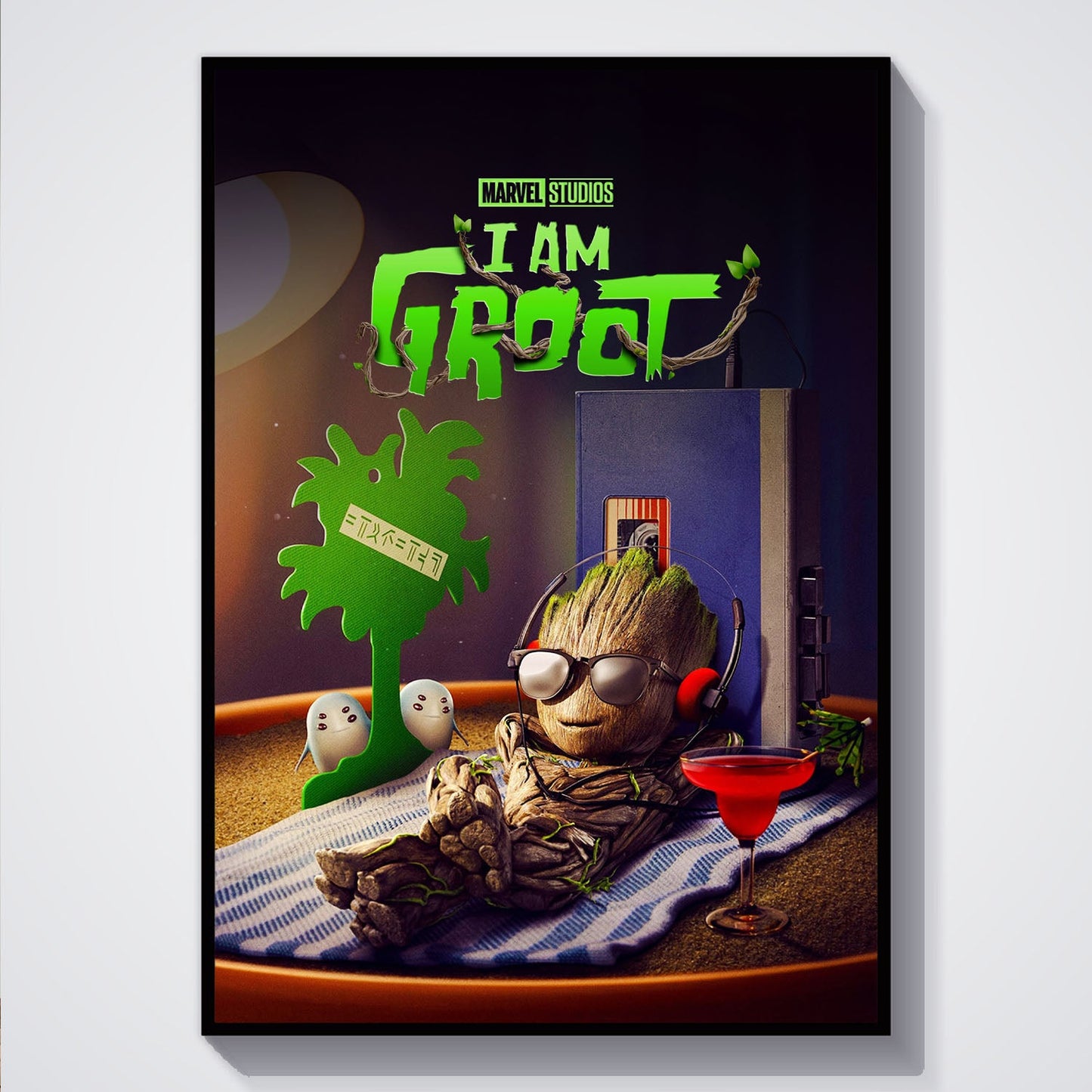 Flex Designs Poster I Am Groot 5 x 7" Home Goods - Movie 2022 Movie Poster