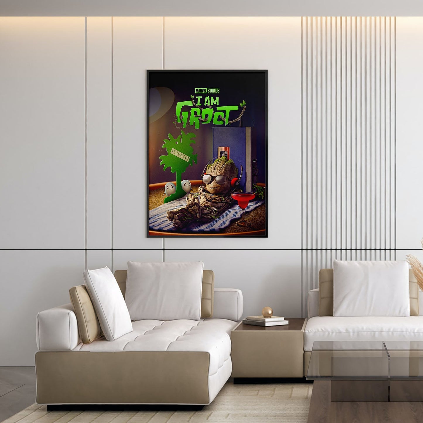 Flex Designs Poster I Am Groot 5 x 7" Home Goods - Movie 2022 Movie Poster
