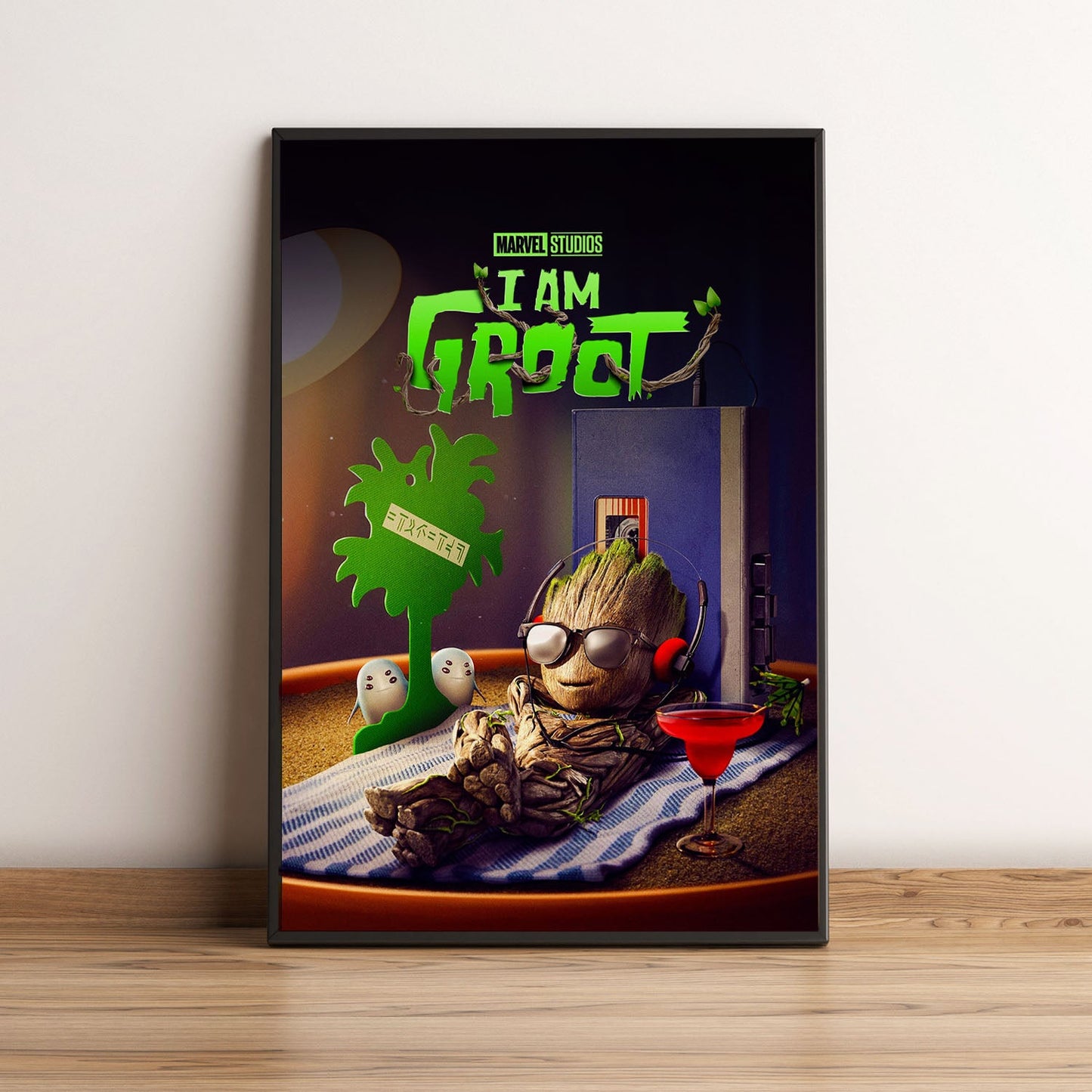 Flex Designs Poster I Am Groot 5 x 7" Home Goods - Movie 2022 Movie Poster