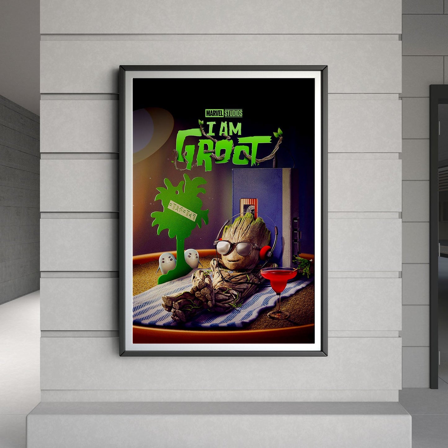 Flex Designs Poster I Am Groot 8 x 10" Home Goods - Movie 2022 Movie Poster
