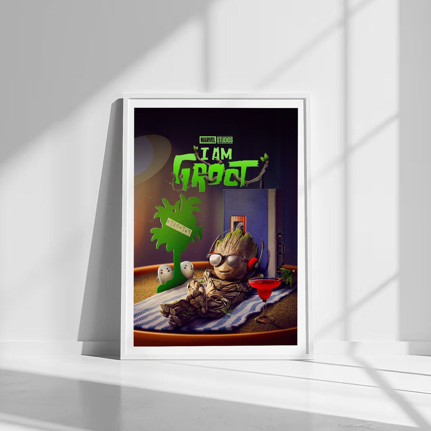 Flex Designs Poster I Am Groot 8 x 10" Home Goods - Movie 2022 Movie Poster