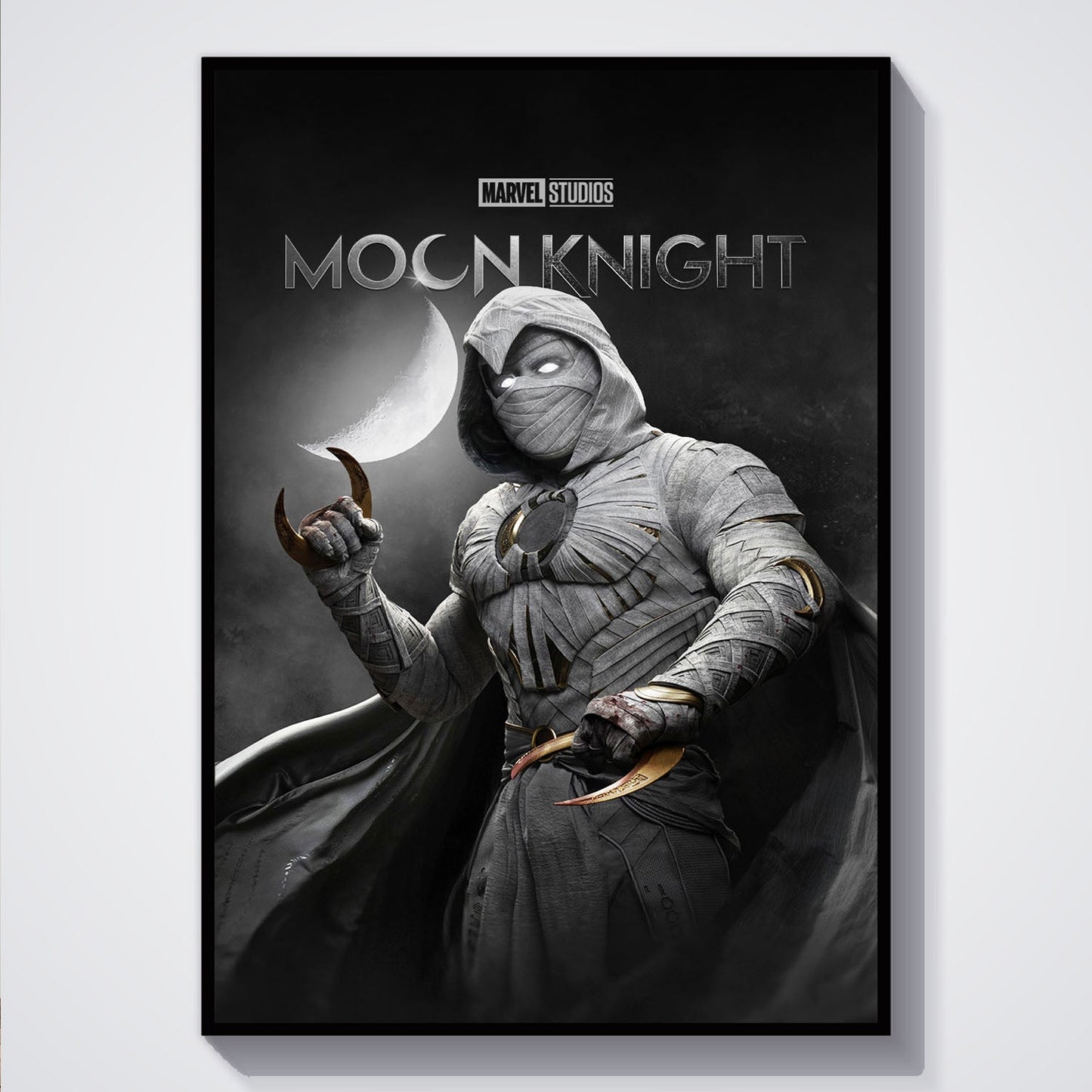 Flex Designs Poster Moon Knight 5 x 7" Home Goods - Movie 2022 Movie Poster