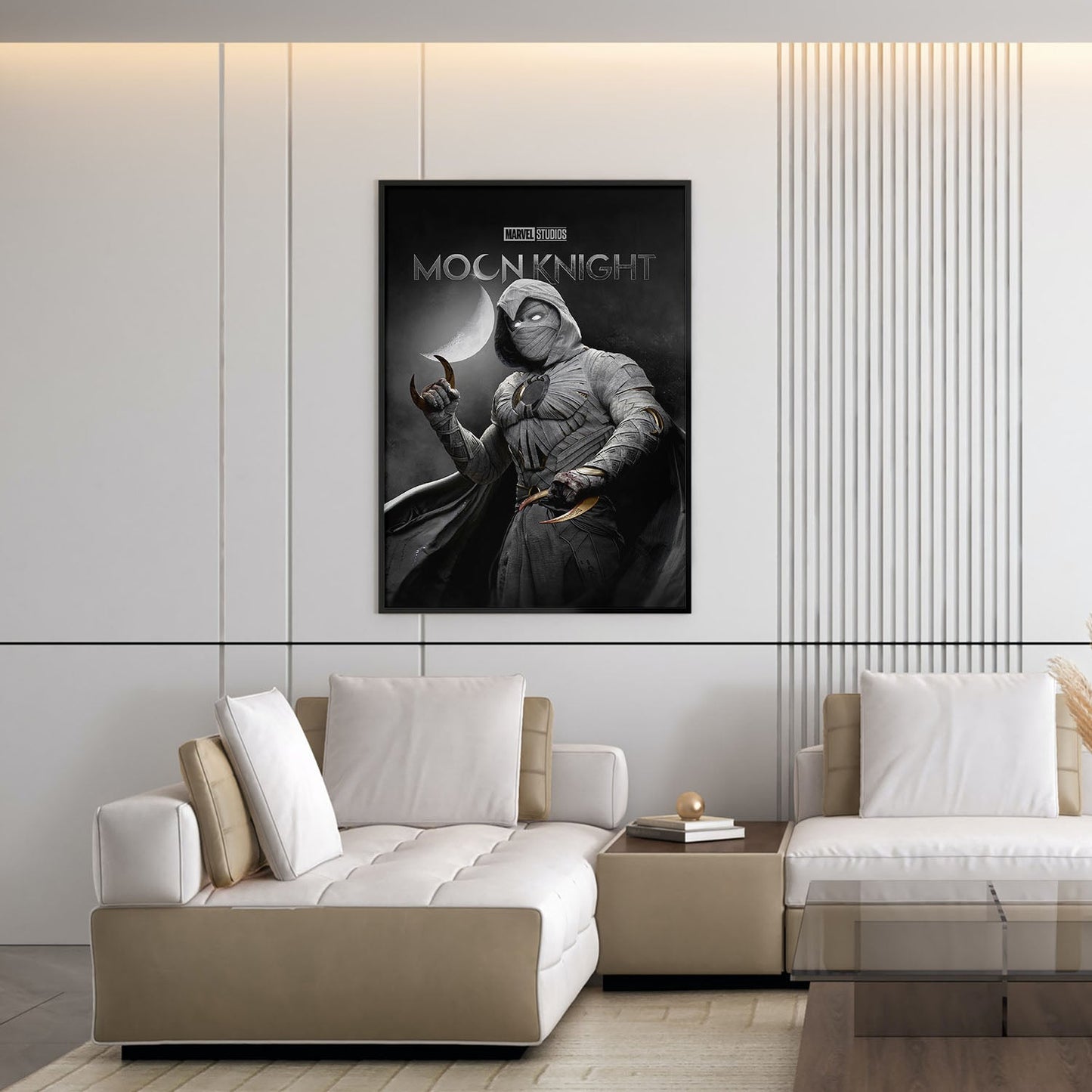 Flex Designs Poster Moon Knight 5 x 7" Home Goods - Movie 2022 Movie Poster