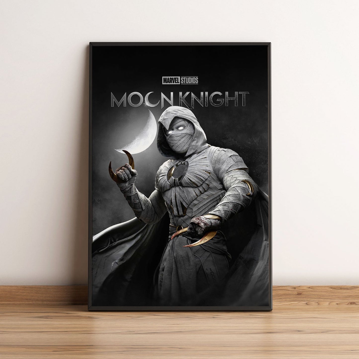 Flex Designs Poster Moon Knight 5 x 7" Home Goods - Movie 2022 Movie Poster