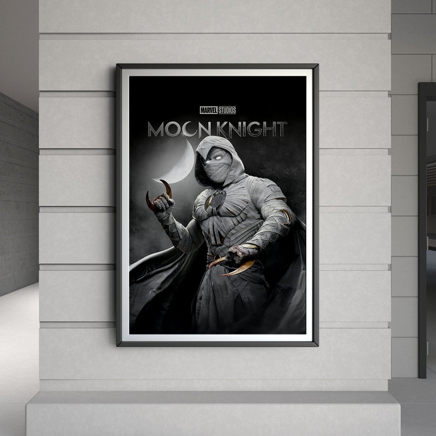 Flex Designs Poster Moon Knight 8 x 10" Home Goods - Movie 2022 Movie Poster