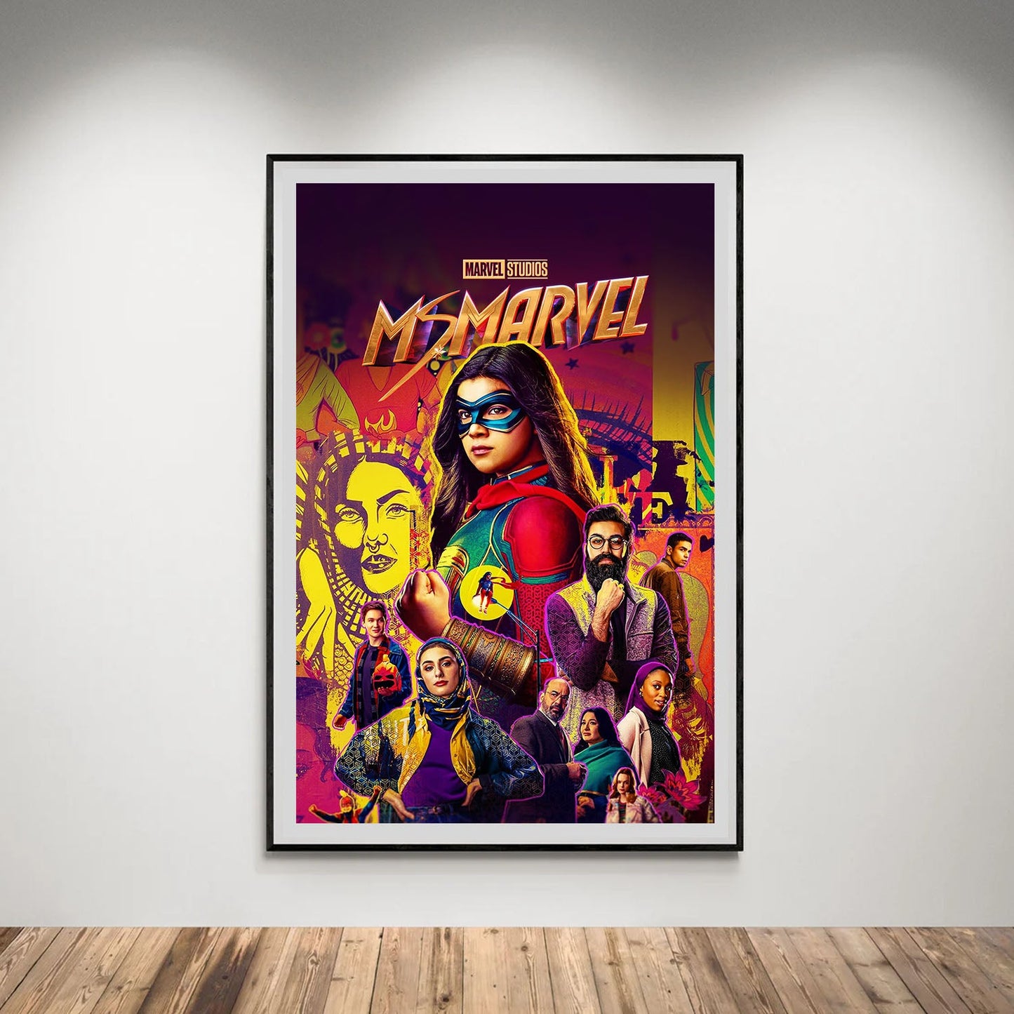 Flex Designs Poster Ms Marvel 5 x 7" Home Goods - Movie 2022 Movie Poster