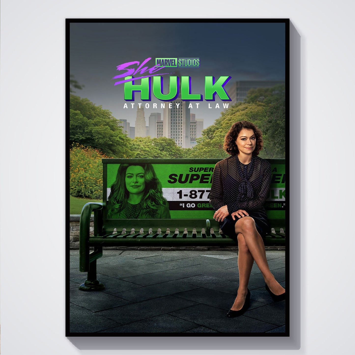Flex Designs Poster She-Hulk Attorney at Law 5 x 7" Home Goods - Movie 2022 Movie Poster