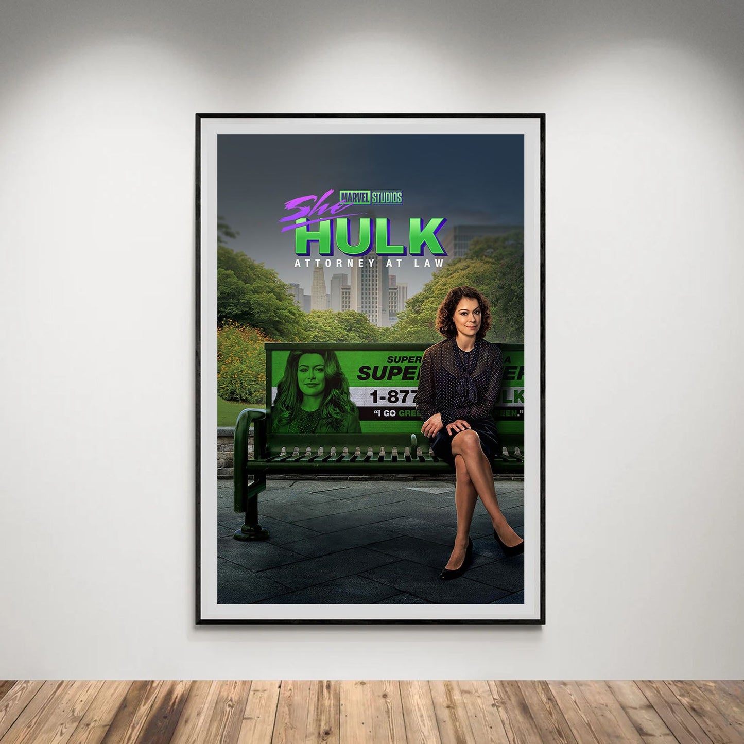Flex Designs Poster She-Hulk Attorney at Law 5 x 7" Home Goods - Movie 2022 Movie Poster