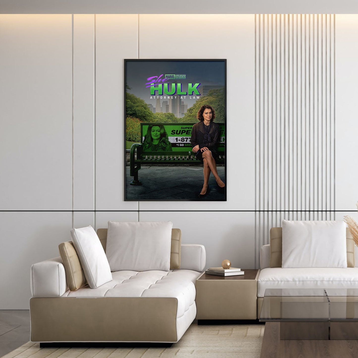 Flex Designs Poster She-Hulk Attorney at Law 5 x 7" Home Goods - Movie 2022 Movie Poster