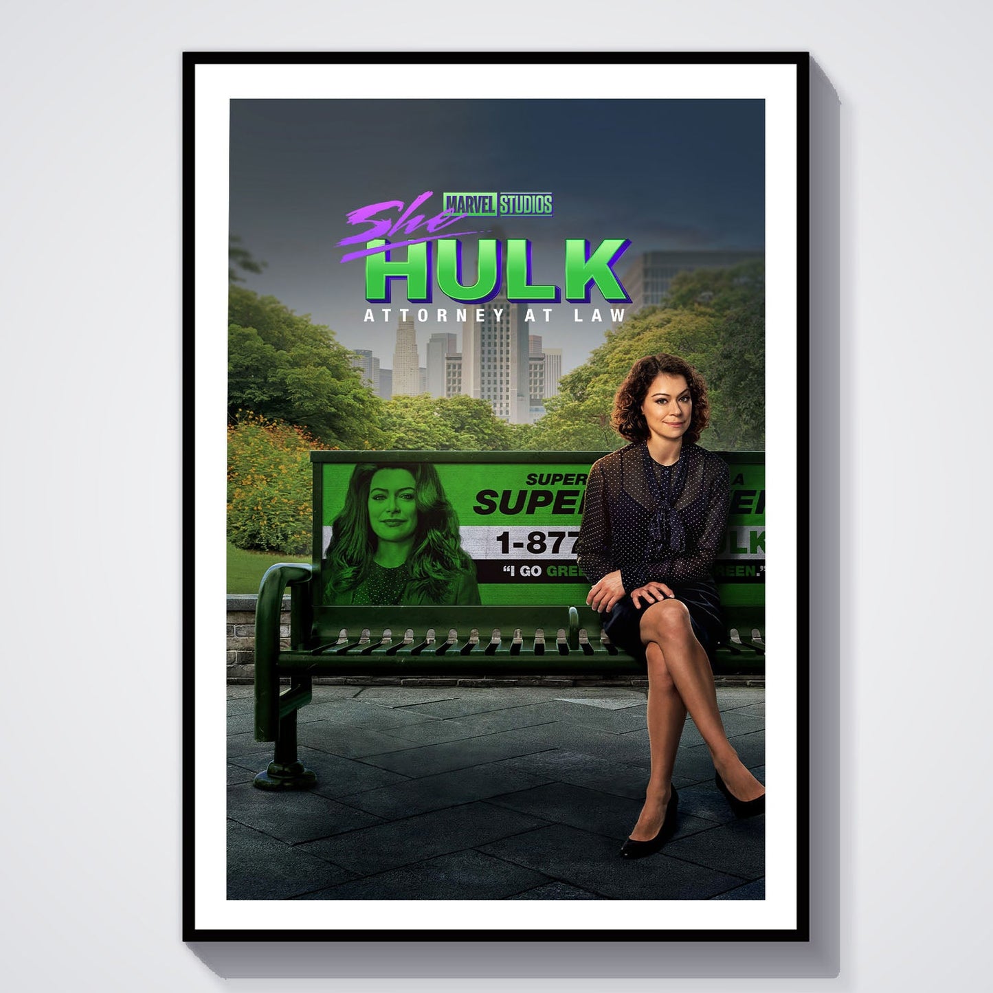 Flex Designs Poster She-Hulk Attorney at Law 8 x 10" Home Goods - Movie 2022 Movie Poster