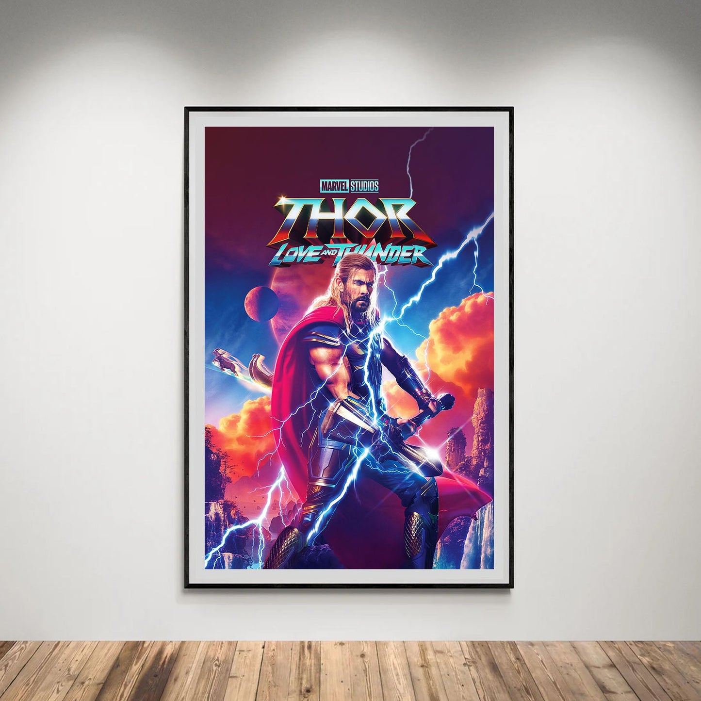 Flex Designs Poster Thor Love and Thunder 5 x 7" Home Goods - Movie 2022 Movie Poster