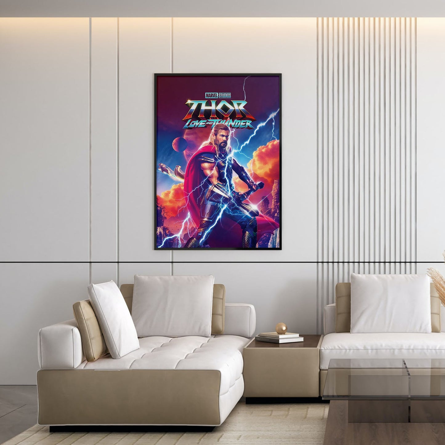 Flex Designs Poster Thor Love and Thunder 5 x 7" Home Goods - Movie 2022 Movie Poster