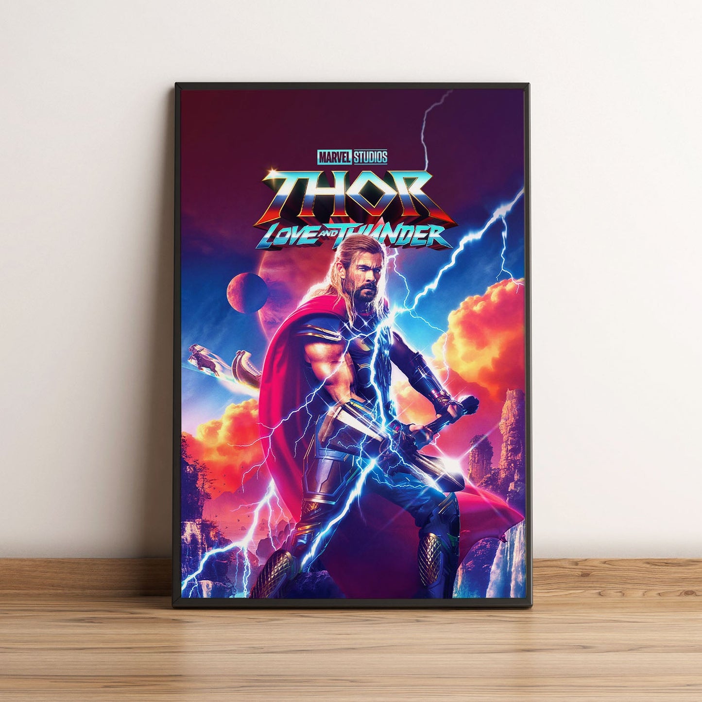 Flex Designs Poster Thor Love and Thunder 5 x 7" Home Goods - Movie 2022 Movie Poster