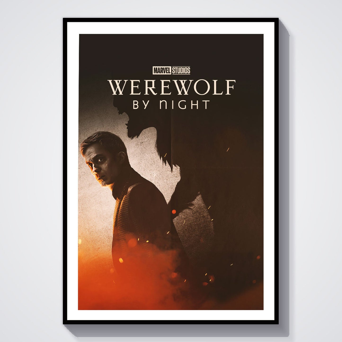 Flex Designs Poster Werewolf by Night 8 x 10" Home Goods - Movie 2022 Movie Poster
