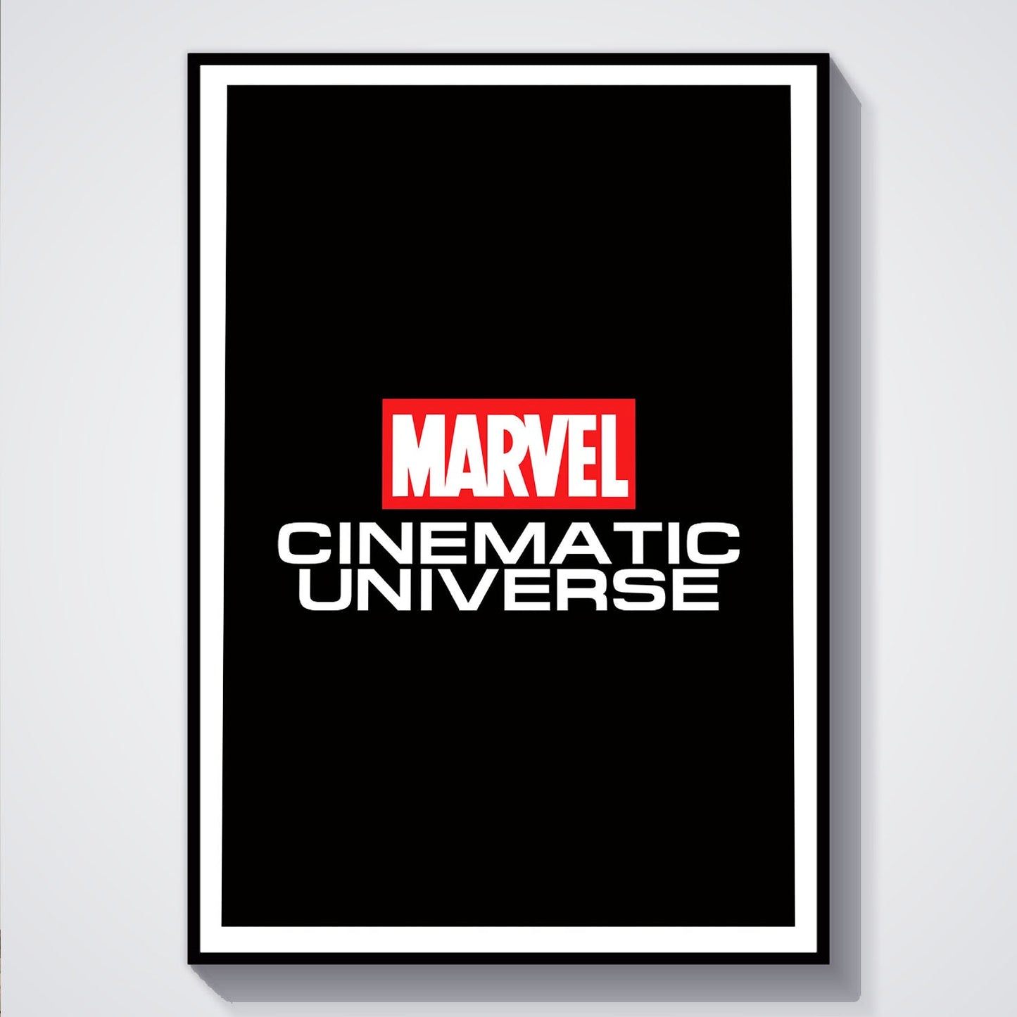 Flex Designs Poster Marvel Cinematic Universe Minimalist 5 x 7" Home Goods - Movie Movie Poster