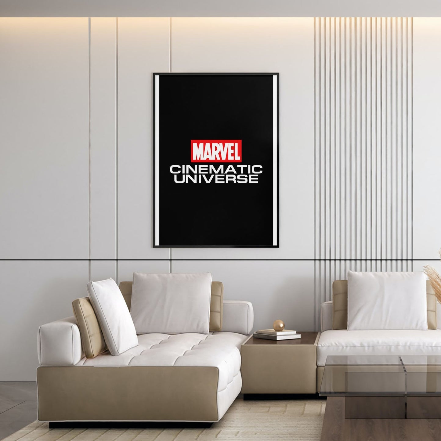 Flex Designs Poster Marvel Cinematic Universe Minimalist 5 x 7" Home Goods - Movie Movie Poster