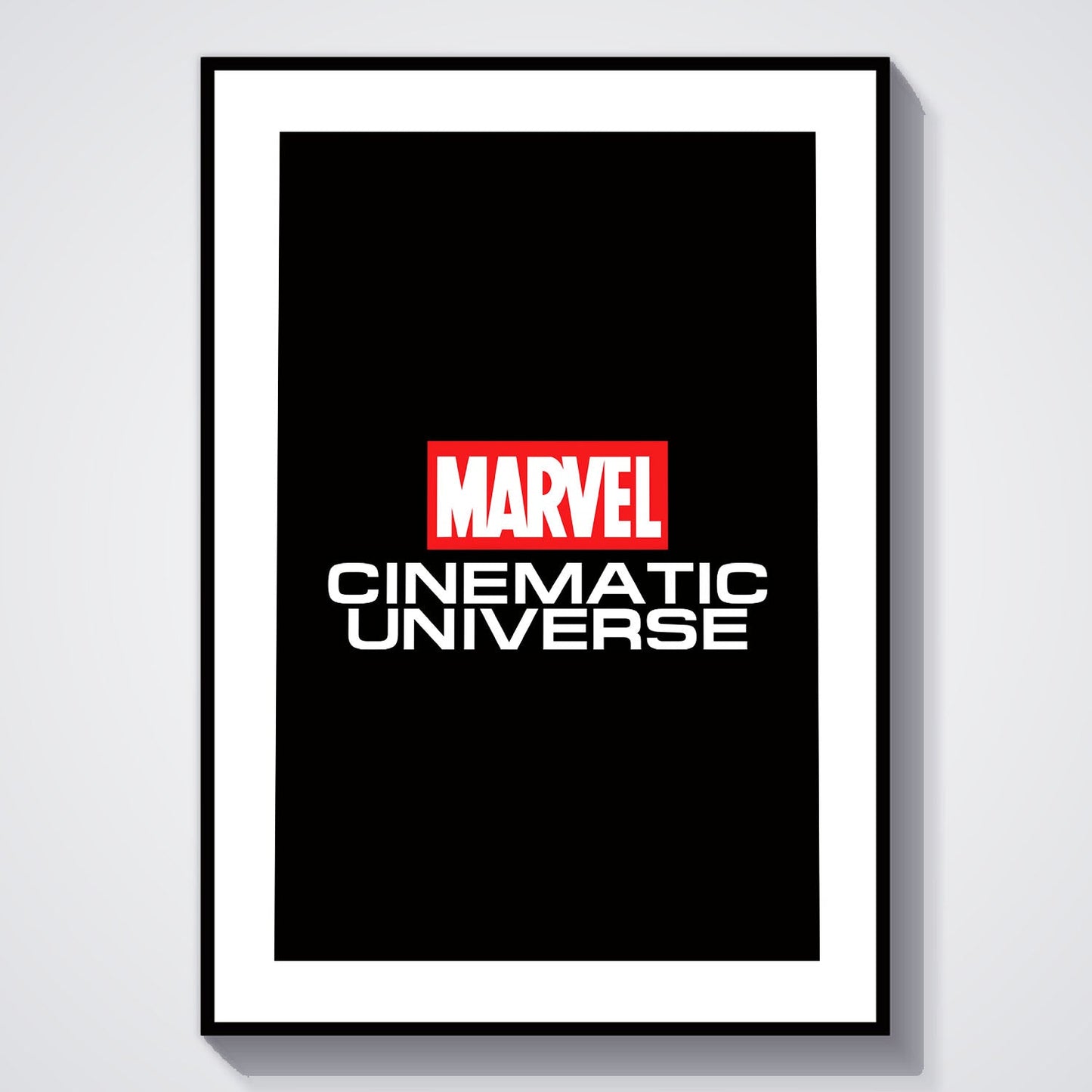 Flex Designs Poster Marvel Cinematic Universe Minimalist 8 x 10" Home Goods - Movie Movie Poster